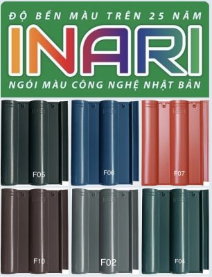 ngói màu inari