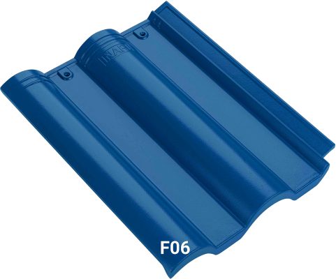 Ngói sóng INARI F06 màu xanh dương