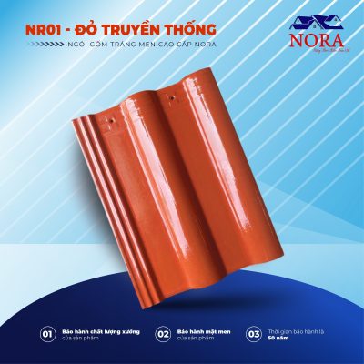 ngói tráng men nora bền màu vĩnh viễn