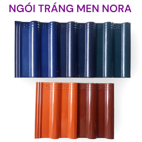 Bảng màu ngói tráng men nora