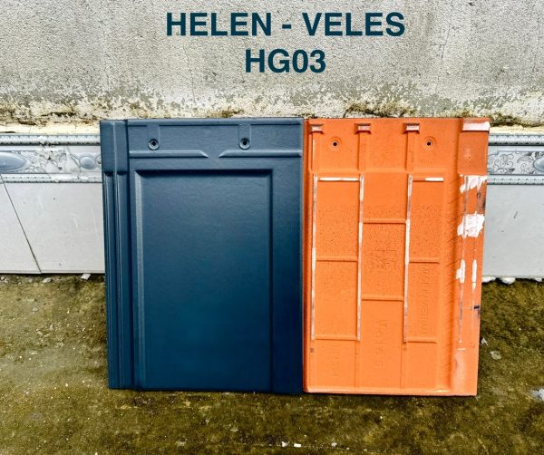 Ngói Phẳng Tráng Men Veles G – Mã HG03 Màu Xanh Rêu - Ảnh 5