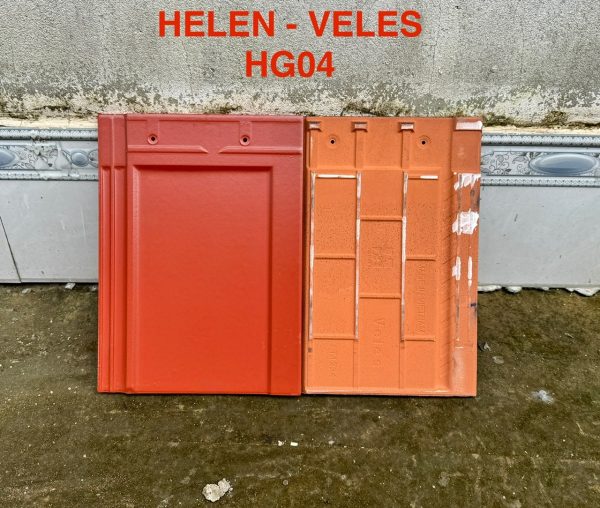 Ngói Phẳng Tráng Men cao cấp Veles G – Mã VL04 Màu Đỏ - Ảnh 5