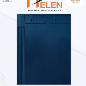 Ngói Phẳng Tráng Men Helen Màu Xanh Cobalt HE02