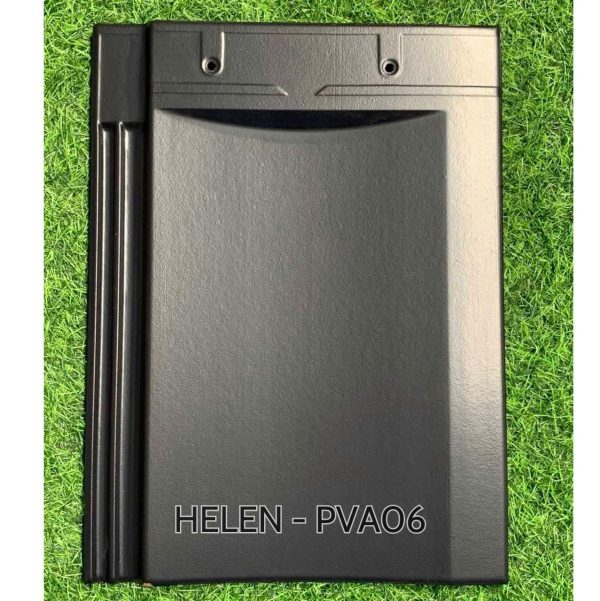 Ngói phẳng lõm tráng men cao cấp Helen Valid PVA.06 – Màu xám đá sang trọng & hiện đại - Ảnh 5