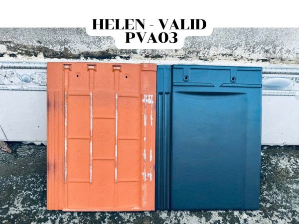 Ngói phẳng tráng men HELEN VALID PVA03 – màu xanh rêu là dòng sản phẩm cao cấp trong bộ sưu tập ngói VALID của thương hiệu HELEN. Với thiết kế phẳng lõm hiện đại cùng sắc xanh rêu thời thượng, sản phẩm mang lại sự cân bằng giữa tính thẩm mỹ, độ bền và công năng vượt trội, phù hợp cho nhiều phong cách kiến trúc từ hiện đại, tối giản đến mái Nhật – mái Thái sang trọng.