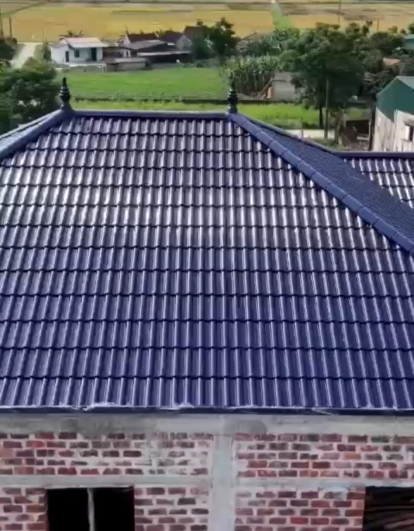 Mái nhật lợp ngói HELEN màu coban HL02