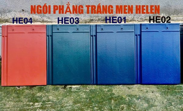 Mái nhật lợp ngói phẳng tráng men HELEN HE02 - Ảnh 12