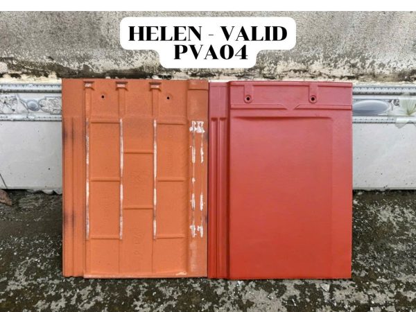 Mái nhật lợp ngói phẳng tráng men HELEN màu đỏ - Ảnh 5