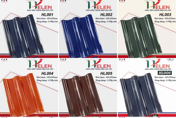 Ngói Sóng Tráng Men HELEN – Sang Trọng & Bền Đẹp Theo Thời Gian