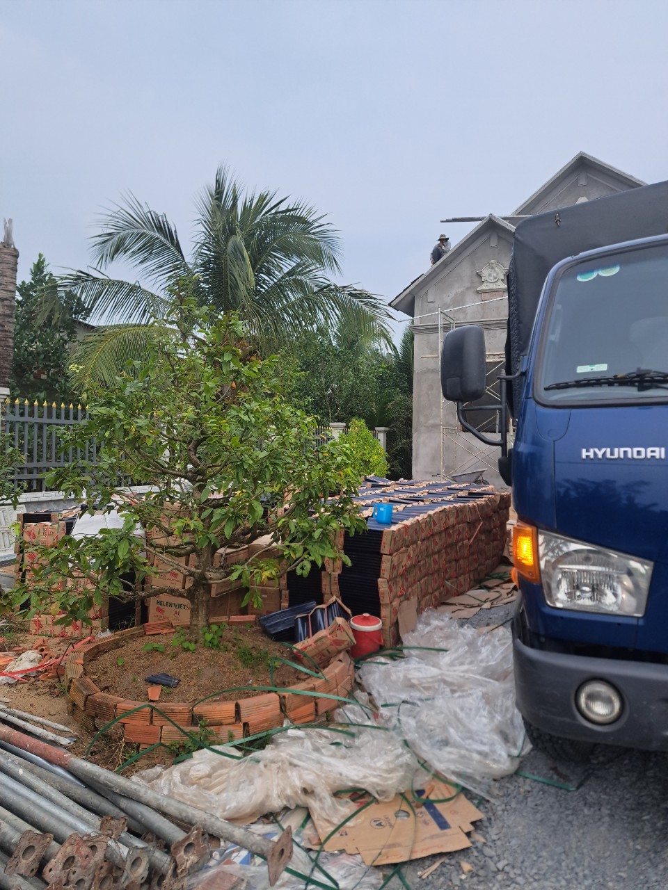 Ngói tráng men HELEN HL02 tại công trình Tháp Mười Đồng Tháp