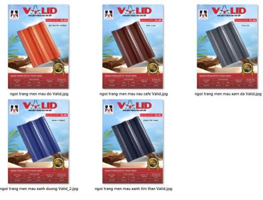 Ngói HELEN VAILID là dòng ngói gốm tráng men cao cấp