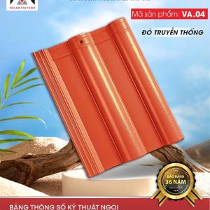 Ngói HELEN VALID VA.04 – Đỏ Truyền Thống