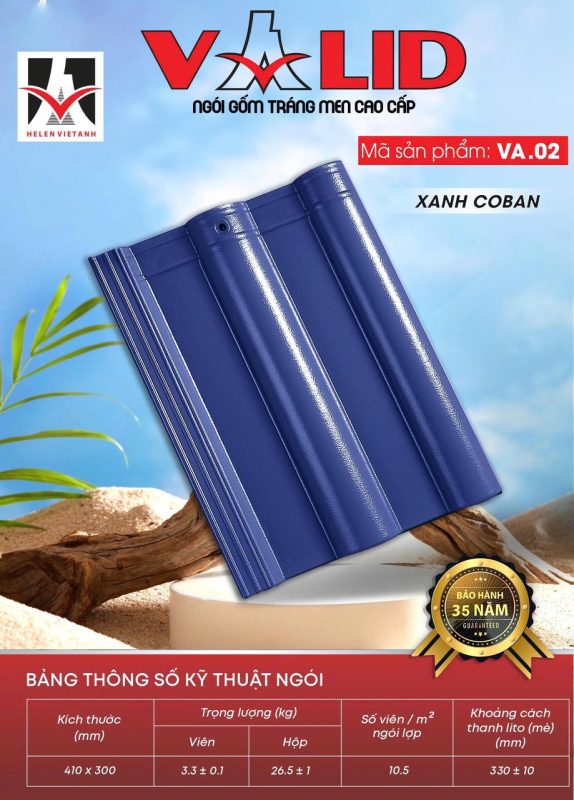 Gia ngoi 10 viên/m2