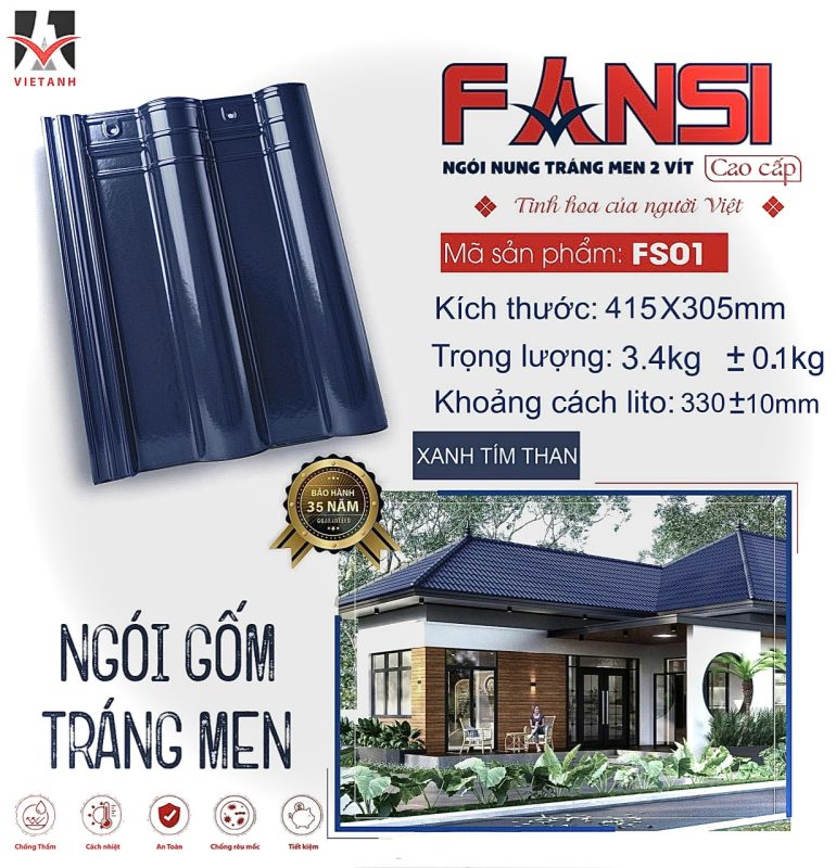 HELEN VIỆT ANH RA MẮT SẢN PHẨM NGÓI TRÁNG MEN CAO CẤP FANSI – GIẢI PHÁP MÁI NHÀ HIỆN ĐẠI, BỀN ĐẸP VƯỢT THỜI GIAN