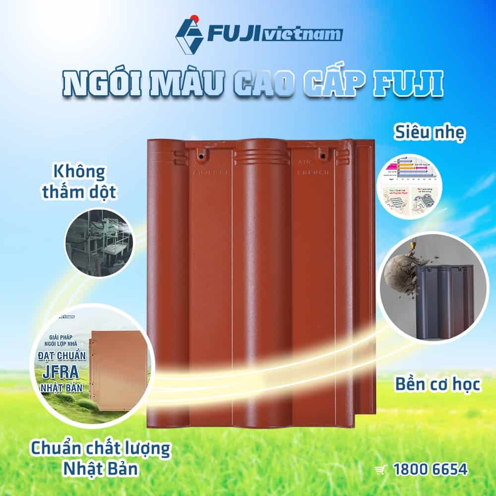 Ngói sóng Fuji