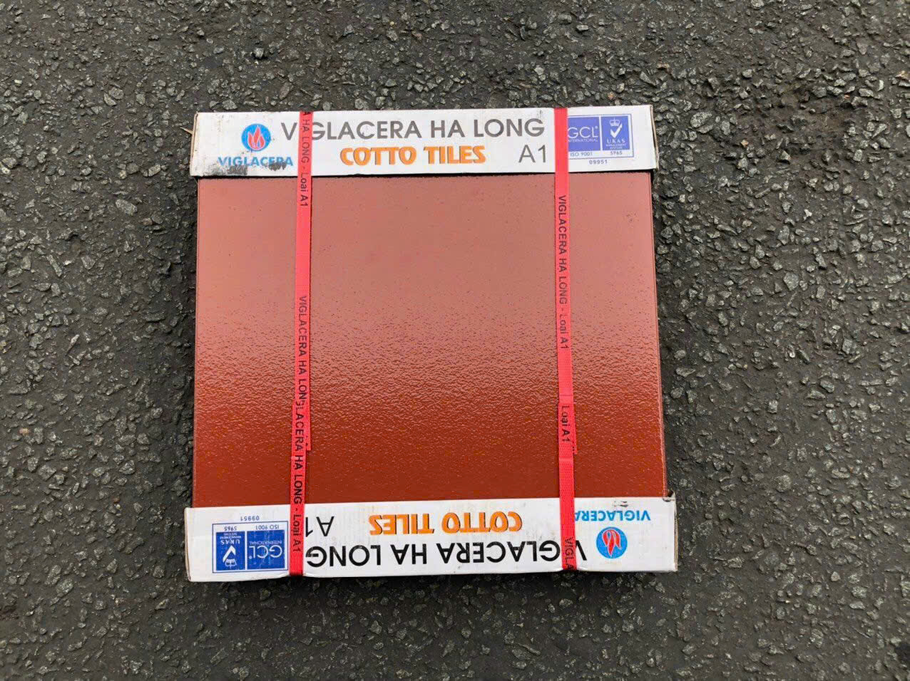 gach tau trang men ha long